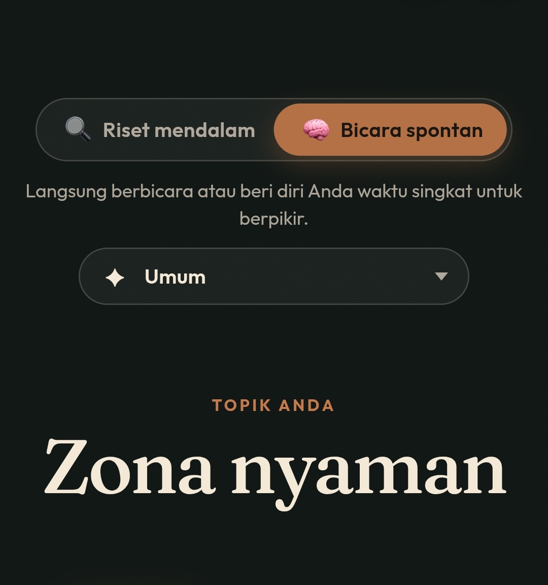 Zona Nyaman